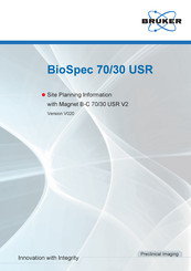 Bruker BioSpec 70/30 USR V2 Manual