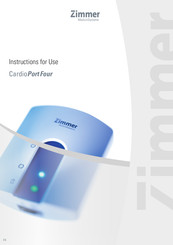 Zimmer CardioPort Four Instructions For Use Manual