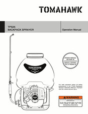 Tomahawk TPS25 Operation Manual