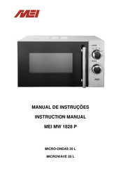 MEI MW 1828 P Instruction Manual