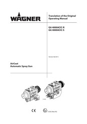 WAGNER GA 4000ACIC-S Translation Of The Original Operating Manual