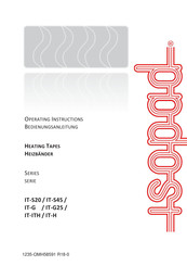 ISOPAD IT-G25 Series Operating Instructions Manual