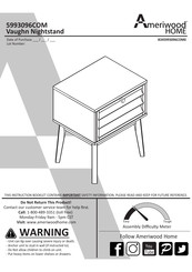 Ameriwood HOME Vaughn 5993096COM Instruction Booklet