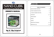 JBJ NANO-CUBE 12g Owner's Manual