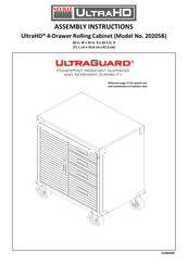 Seville Classics UltraHD UltraGuard 20205B Assembly Instructions Manual