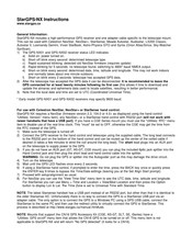 StarGPS GPS-NX02 Instructions Manual
