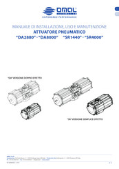 omal automation DA3840 Installation, Use And Maintenance Manual