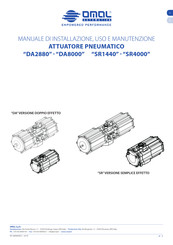 omal automation DA2880 Installation, Use And Maintenance Manual