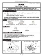 Lund AVS 37681 Installation Instructions Manual