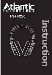 Atlantic Technology FS-HR280 Instruction