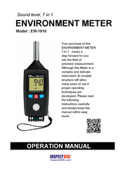 Lutron Electronics EM-1910 Operation Manual