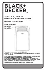 Black+decker BPACT12 Series Manuals 