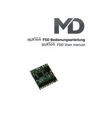 MD mXion FSD User Manual