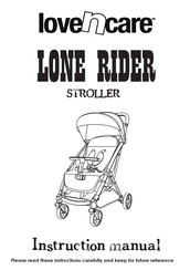Love N Care Lone Rider Instruction Manual