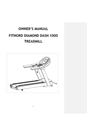 FitNord DIAMOND DASH 1000 Owner's Manual