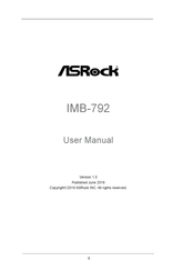 ASROCK IMB-792 User Manual