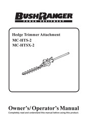 Bushranger MC-HTSX-2 Owner's/Operator's Manual