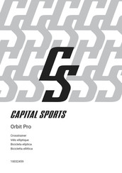 CAPITAL SPORTS Orbit Pro Instruction Manual
