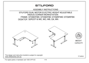 Officeworks STILFORD STDMDFWE Assembly Instructions Manual