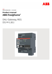 ABB free@home DALI Gateway DG-M-1.16.1 Product Manual