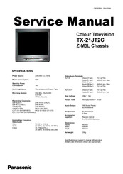 Panasonic TX-21JT2C Service Manual
