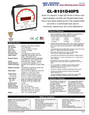 Texmate CL-B101D40PS Manual