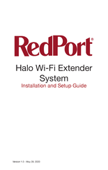 RedPort Halo Installation And Setup Manual