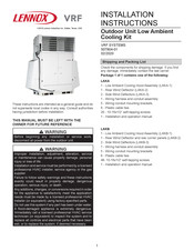 Lennox V8LAC02 Installation Instructions Manual