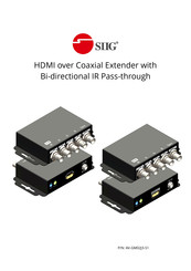SIIG AV-GM02J3-S1 User Manual