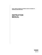 ENDEVCO 2680M1 Instruction Manual