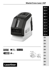 LaserLiner MasterCross-Laser 2GP Operating Instructions Manual