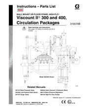 Graco HIGH-FLO Viscount II 300 Series Instructions-Parts List Manual