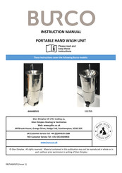 Burco HW0110-P Instruction Manual