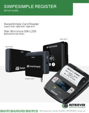 RETRIEVER SwipeSimple Swift B250 Setup Manual