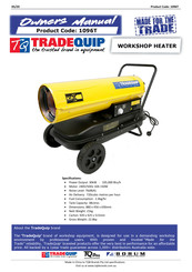 TradeQuip 1096T Owner's Manual