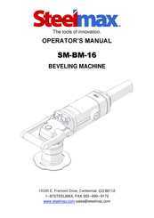SteelMax SM-BM-16 Operator's Manual