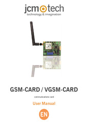 JCM Technologies GSM-CARD User Manual