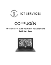 HP Chromebook 11 G8 Education Edition Quick Start Manual