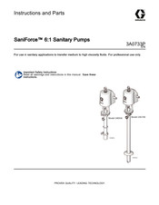 Graco SaniForce 24E838 Instructions And Parts