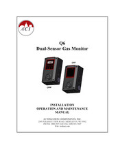 aci Q6 Series Installation, Operation And Maintenance Manual