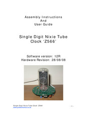 Nixie Z566 Assembly Instructions And User Manual