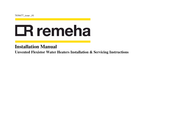 REMEHA Flexistor 800 Installation Manual