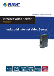 Planet Networking & Communication IVS-2120 Quick Installation Manual