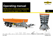 Humbaur HTK 654020 Operating Manual