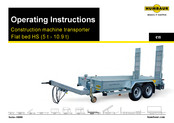 Humbaur HS 504020 BS Operating Instructions Manual