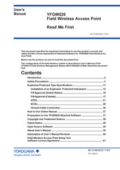 YOKOGAWA WFC015 User Manual