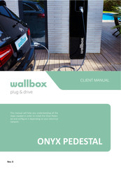 Wallbox ONYX PEDESTAL Manual
