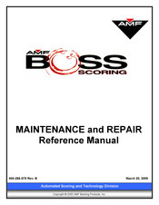 AMF Boss Scoring Maintenance And Repair Reference Manual