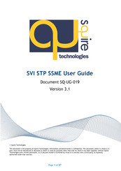 Squire SVI STP SSME User Manual