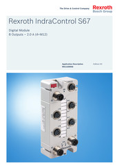 Bosch Rexroth IndraControl S67-DO8-M12-2A Application Description